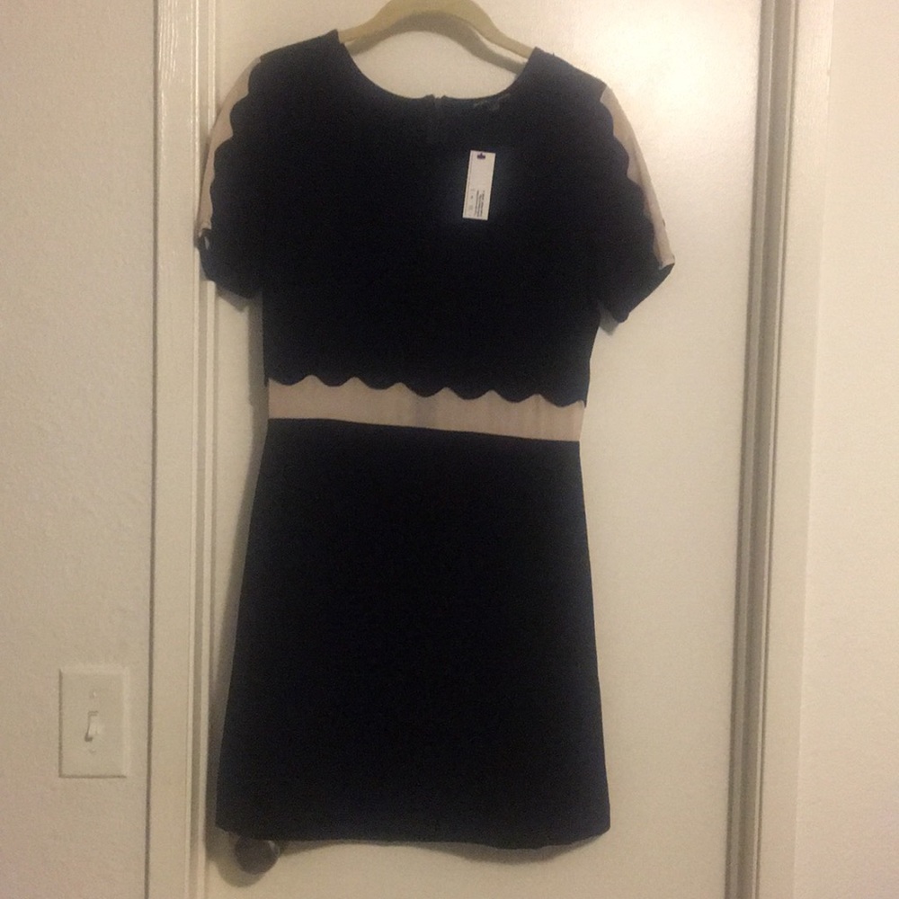 Navy blue dress